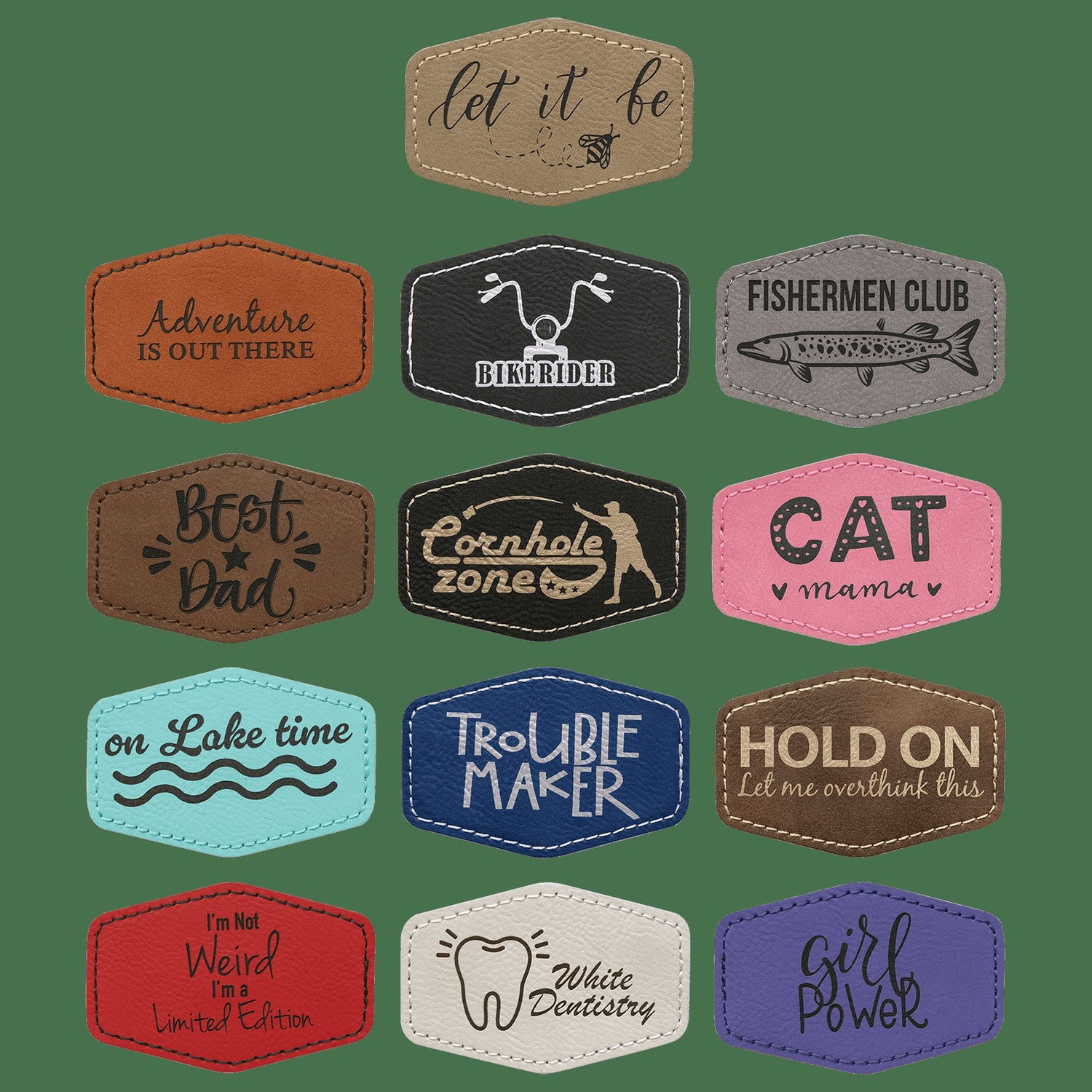 Leatherette Patches