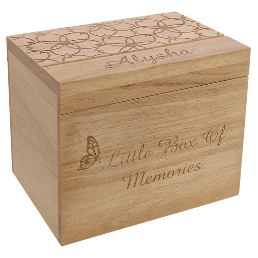 Keepsake Wood Box