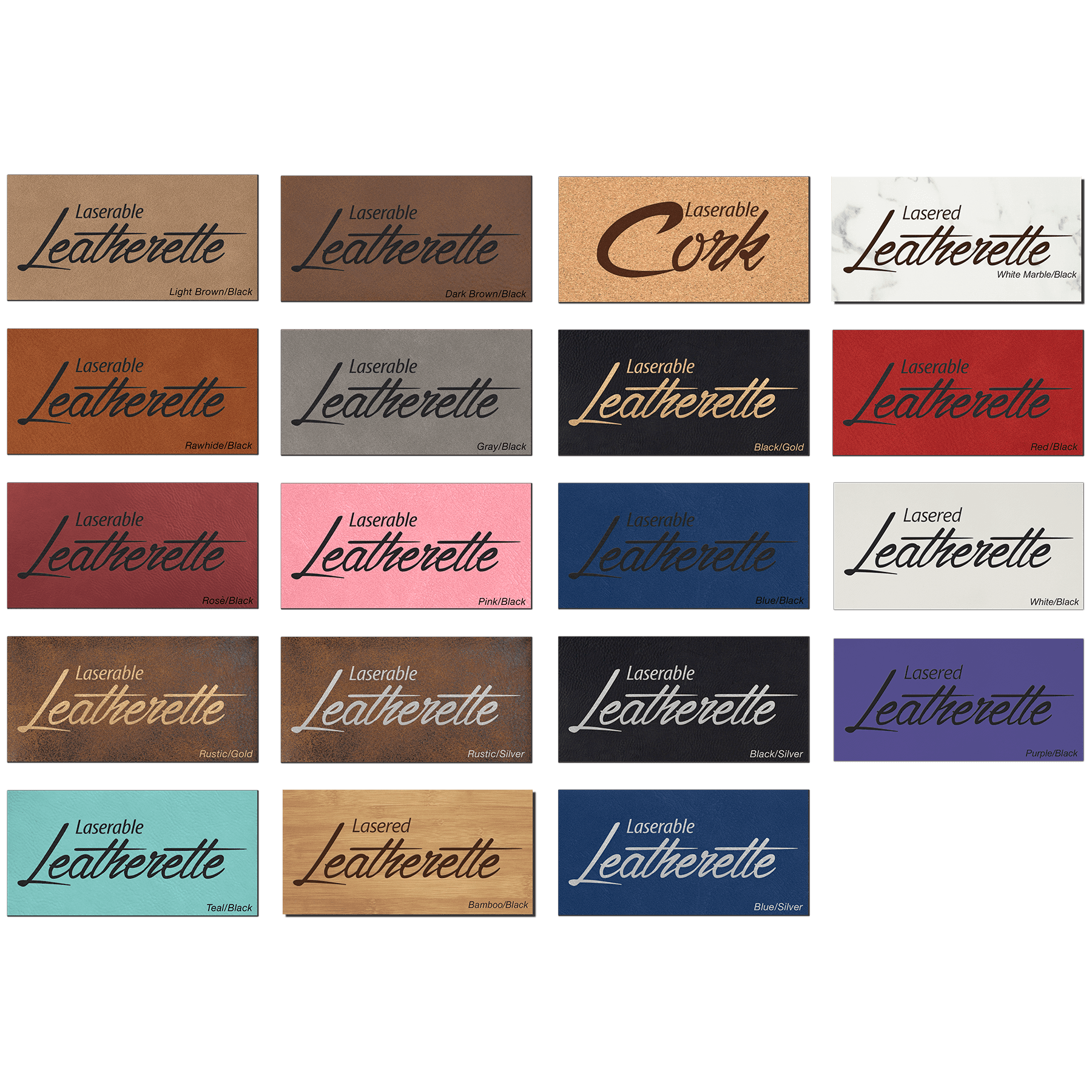 Leatherette Sheets - 12" x 24" – Canada Blanks Wholesale