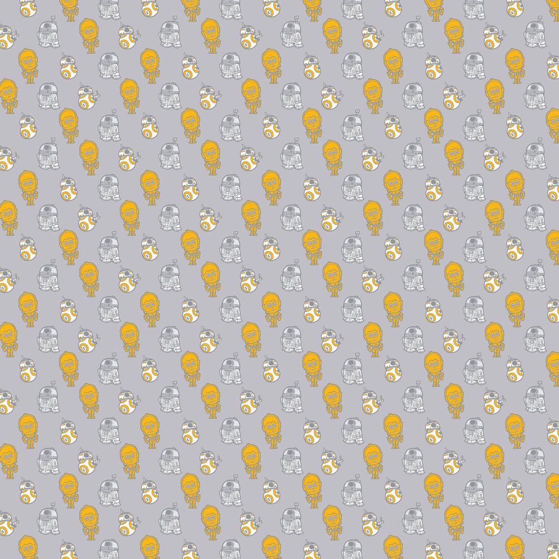 Patterned Iron -On™ Sampler, Star Wars™ Droids & Wookies