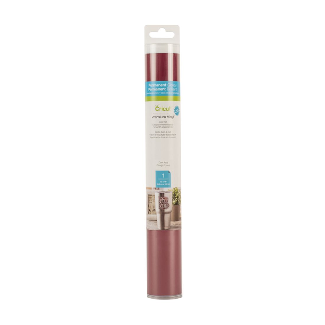 Dark Red Premium Vinyl™ - Permanent