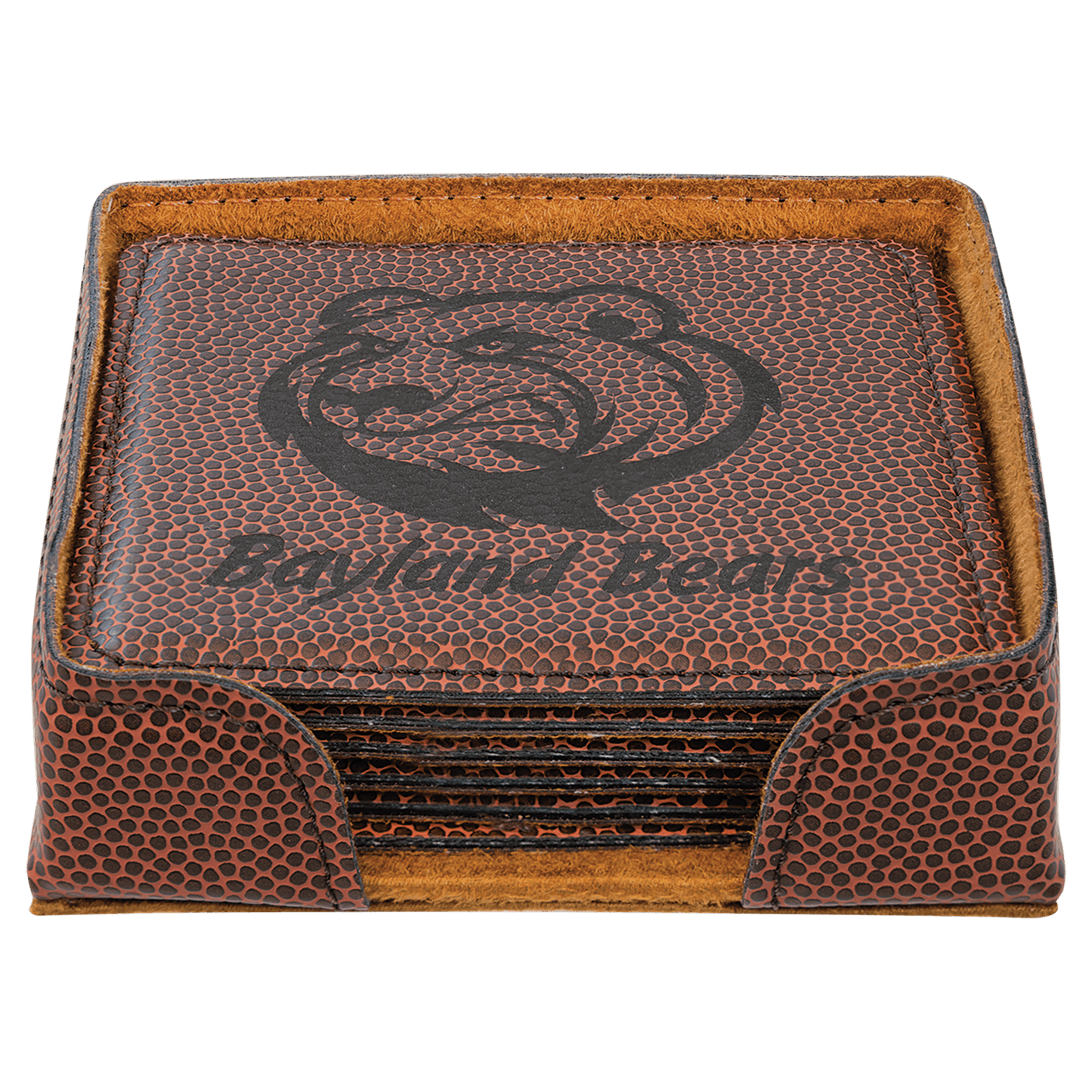 Leatherette Coasters - 6pc Sets (Square)