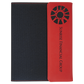 Laserable Leatherette Canvas Portfolios with Notepad