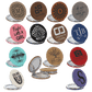 Laserable Leatherette Compact Mirrors