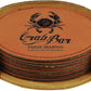 Leatherette Coasters - 6pc Sets (Round)