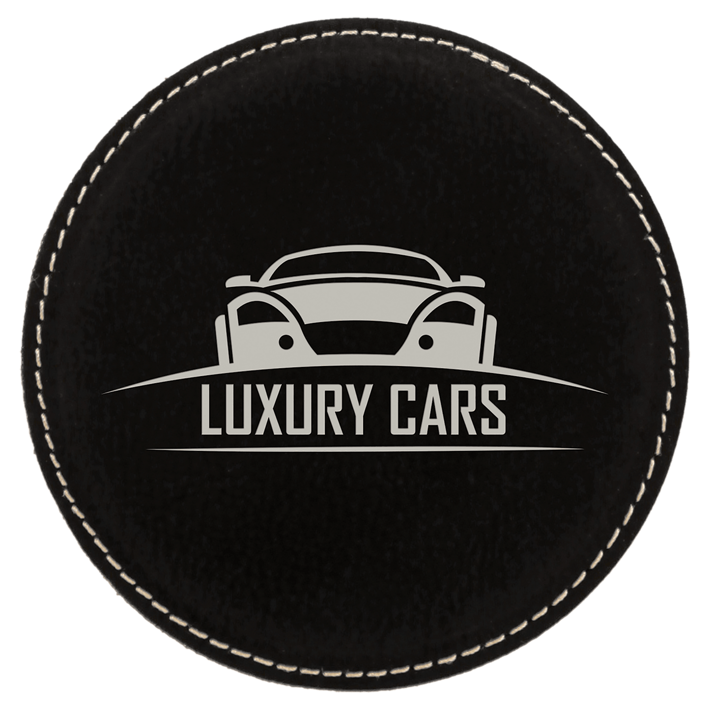 Leatherette Coasters - 6pc Sets (Round)