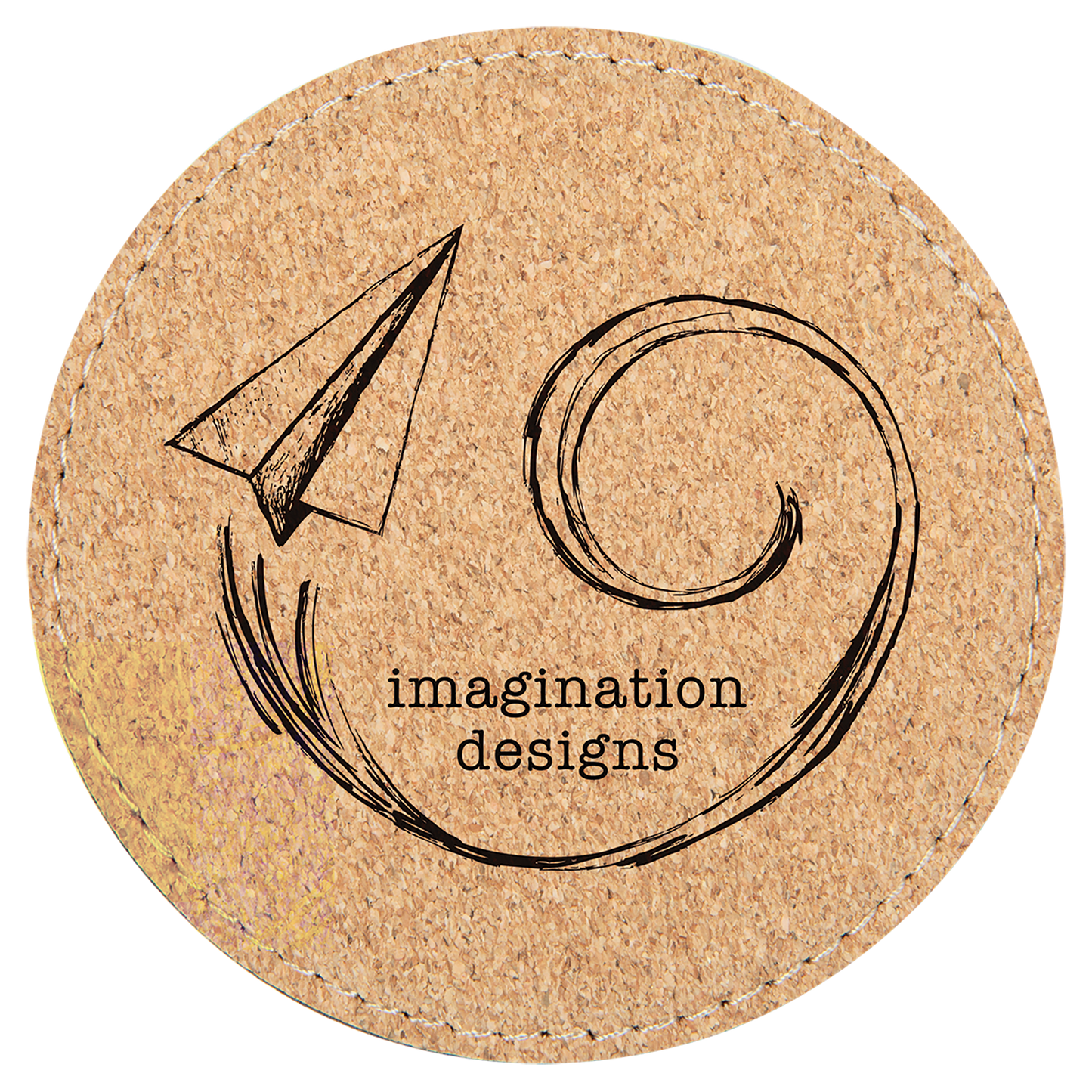 Leatherette Coasters - 6pc Sets (Round)