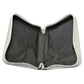 Laserable Leatherette Book/Bible Cover with Handle & Zipper - 6 3/4" x 9 1/4"