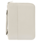 Laserable Leatherette Book/Bible Cover with Handle & Zipper - 6 3/4" x 9 1/4"