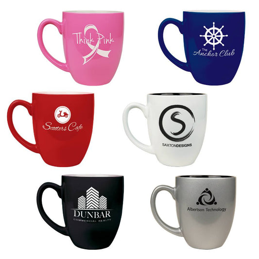Ceramic Bistro LazerMugs