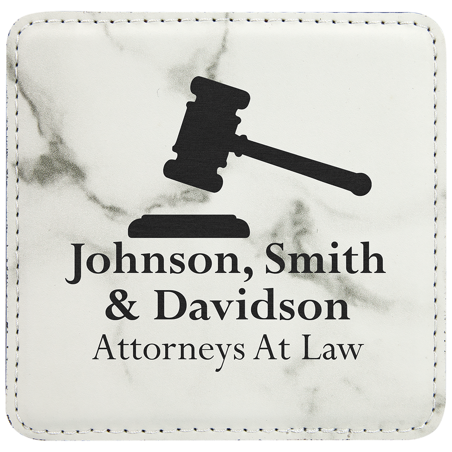 Leatherette Coasters - 6pc Sets (Square)