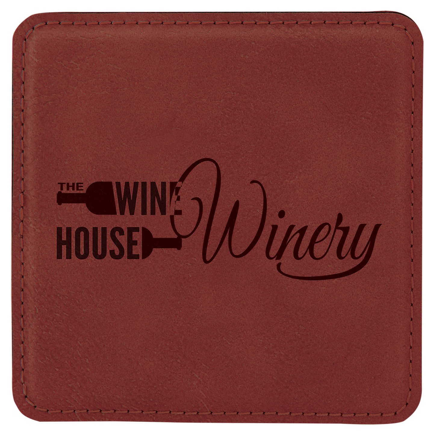 Leatherette Coasters - 6pc Sets (Square)