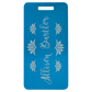 Anodized Aluminum Luggage Tags - 3 7/8" x 2"