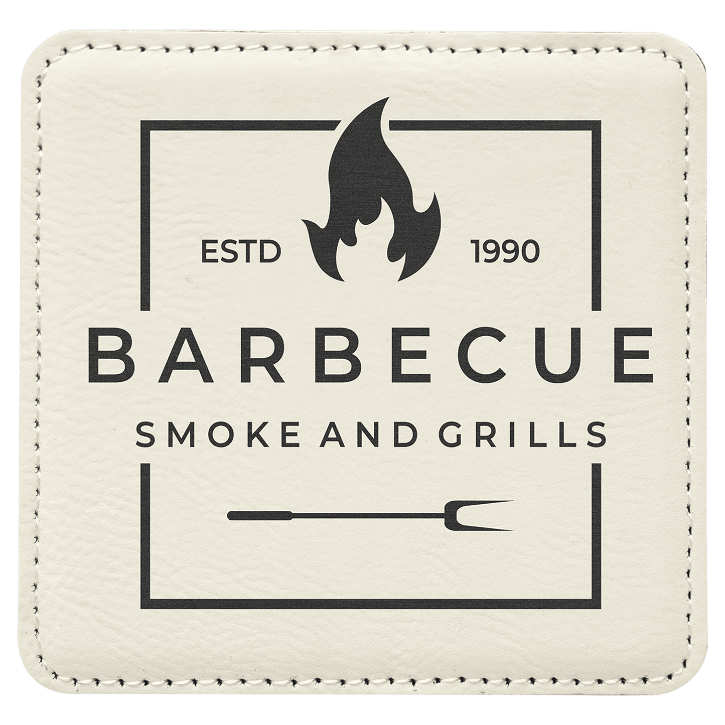 Leatherette Coasters - 6pc Sets (Square)