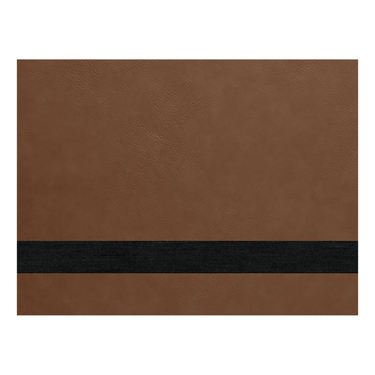 HEAT ACTIVATED ADHESIVE Premium (Thick) Sheet Lasered Leatherette Sheets (Standard Collection) - 12" x 24”