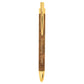 Refillable Laserable Leatherette Pens